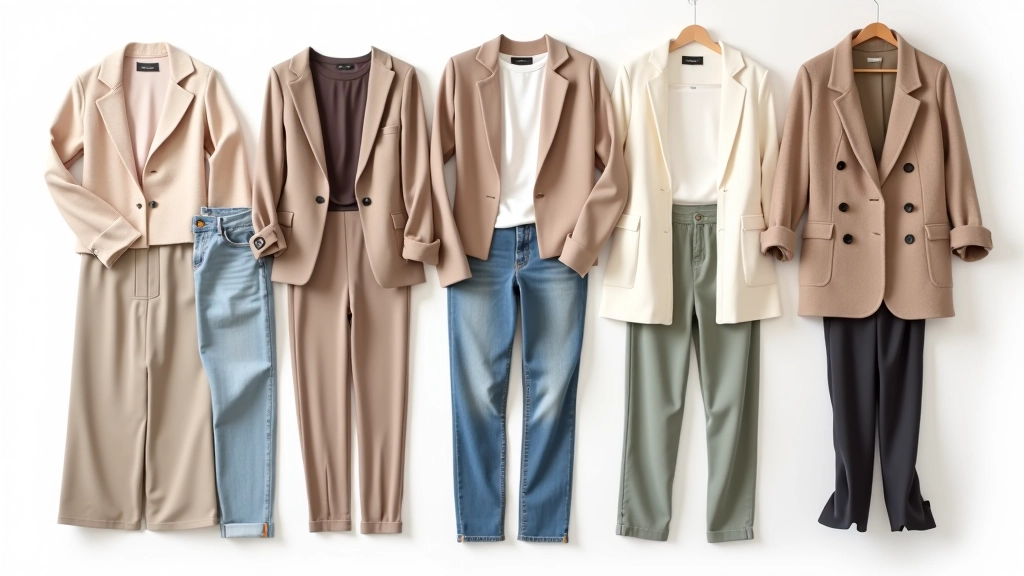 Wardrobe styling combinations